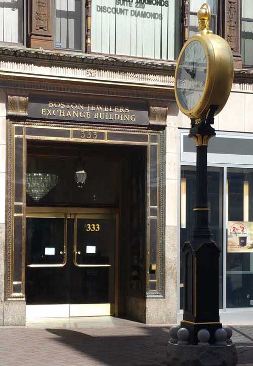 Front door of Precision Watch Works